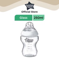 Tommee Tippee Closer to Nature Glass Bottle, 250ml/9oz, Pack of 1, clear new