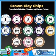 Golden Clay Poker Chips Casino 14gram Clay Poker Chips Entertainment