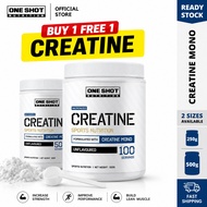 B1F1 Deal | One Shot Creatine Monohydrate Powder 250g / 500g | Micronized Pure Creatine | 2 Sizes Av