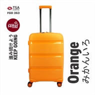 SAMEL 28" FGD 363 JAPANESES CONCEPT EXPANDABLE ANTI THEFT ZIPPER PP LUGGAGE