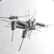HIJAU Resistor R carbon film 5.6ohm 5.6ohm 5.6 5.6 5.6 5.6 ohm 5R6 green blue gold gold 2watt 2 w wa