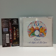#F196-62 CD TERPAKAI [ QUEEN - A NIGHT AT THE OPERA ] USED CD #F196-62