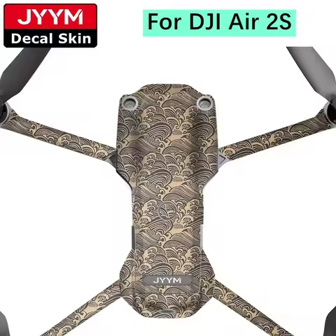 Customized Sticker For DJI Air 2S Decal Skin Drone Vinyl Wrap Anti-Scratch Protective Film Protector