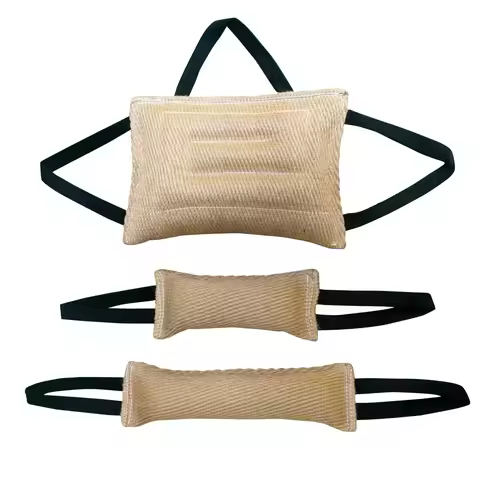 Dog Training Hemp Bite Stick Diao Bites Picks Molars Dog Bite Stick Bite Pillow Durable Twill Jute P