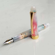 Kaleidoscope 356 Pen Colorful Writing Practice Ink Absorption Torpedo Shape Graduation Gift Metal Pe