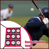 Pitching Target Softball Baseball Pitch Training Strike Zone Numbered 9-Hole Pitching Trainers for H