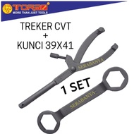 1 SET OF CVT TRACKER KEY + CLUTCH NUT KEY 39x41 | ENGINE BLOCK WRENCH & FLYING WHEEL PLIER JAPAN QUA