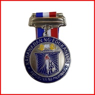❖ ☽ ❃ 6 PCS KAGAWARAN MEDALS 6CM SILVER ONLY