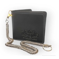 Men's Wallet with One Seat and Chain, Plain Men's Wallet, Cash on Delivery Available