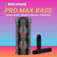 Kilat Pro Max Bass Speaker Bluetooth Karaoke Bass 15 Inch Polytron 2