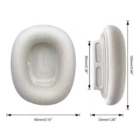 NullMini For Apple Airpods Max 2 II Replacement Mesh Earpads Headphones Ear Cushion Memory Foam Slee