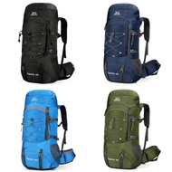 HIKING TRAVEL BACKPACK 60L 70L 80L 90L LARGE CAPACITY DURABLE WATER-RESISTANT BACKPACK