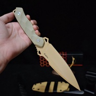 มีดเดินป่า มีดยุทธวิธี Hydra PHOBOS อุปกรณ์เอาตัวรอดกลางแจ้งอเนกประสงค์แบบยุทธวิธีที่ วัสดุใบ: