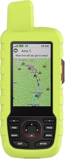 Fit for Garmin GPSMAP 66i Case, Soft Silicone Protective Case Bumper Sleeve Shell Frame Protector Co