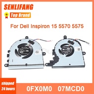 0fx0m0 07mcd0 Kipas Penyejuk Cpu Komputer Baharu untuk Dell Inspiron 15 5570 5575 3590 E3590 Dc5v 0.