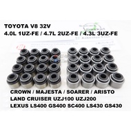 Sanwa Japan Viton Valve Seal - TOYOTA 4.0L 1UZFE 4.7L 2UZFE 4.3L 3UZFE Crown Majesta Land Cruiser So