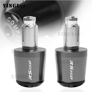 For Honda RS150 RS150R 2015-2023 2024 2025 Motorcycle Accessories CNC Handlebar Grips Ends Alloy 7/8