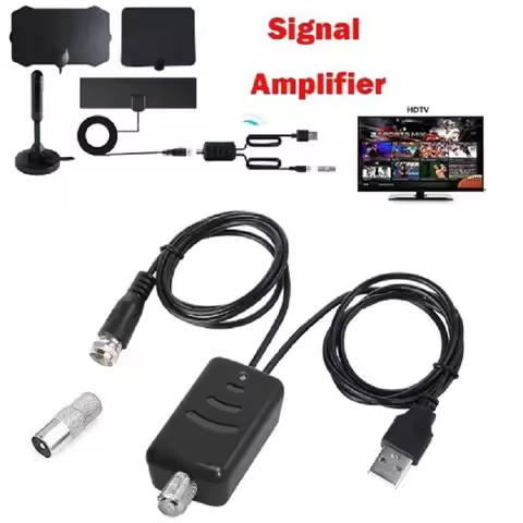 Digital TV Antenna Amplifier Signal Enhancer 4K UHD High-definition TV Antenna Signal Receiver TV An