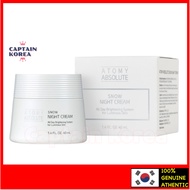 [Atomy Atomy] Absolute Snow Night Cream 40ml DERMA CARE Whitening New Product