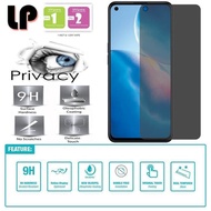 LP Anti-Spy Tempered Glass Oppo Reno5 4G - Reno 5 5G - Kaca Privacy