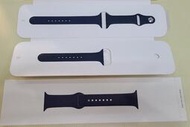 二手9成5新 蘋果 Apple 正版 原廠 44 公釐深藍色運動型錶環 錶帶 