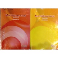 （二手书）初一数学 坤成中学 Mathematics volume one & volume two (junior middle one)