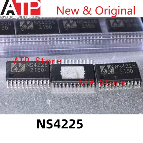 10PCS NS4225 TSSOP24 D-class dual channel 2X25W audio amplifier chip Original inventory of integrate
