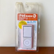 早期 日本Daiso大創 iPod nano（第 4 代）白色保護殼 白配紅保護套 【此商品可換物】#全新未拆
