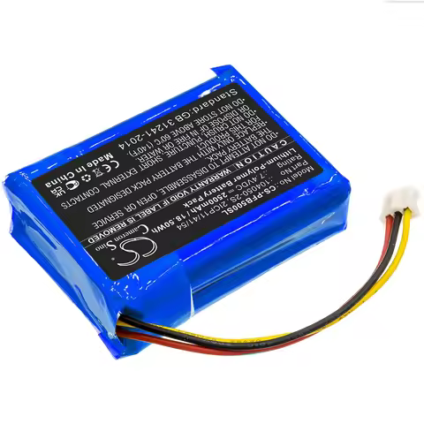 7.4V 2500mAh Speaker Battery 104050-2S 2ICP11/41/54 for Philips B5/12, Fidelio B5, HTL9100, HTL9300,