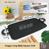 Suggo Long BBQ Square Grill PAN Grill Steak Grill