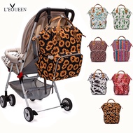 ♙[LEQUEEN Official Store]Diaper Bag Baby Care Backpack Travel Waterproof Antifouling Backpack Stroll