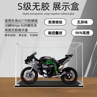 [Model Display Box] Mechanical Set Kawasaki Ninja H2R Motorcycle Acrylic Display Box Suitable for Le