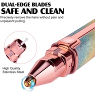USB Portable Lipstick Shaver Electric Epilator Woman Face Epilator Rechargeable Mini Eyebrow Trimmer