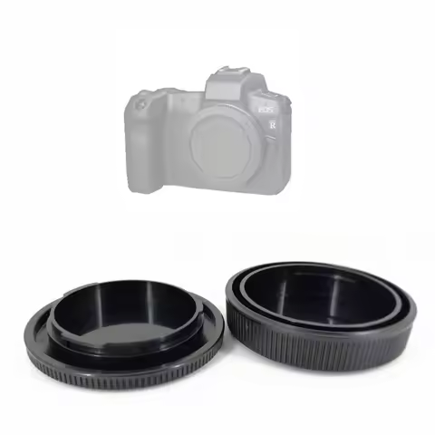 Rear Lens Dust Cap RF + Front Camera Body Cover for Canon EOS R1 RP R3 R5 R6 R7 R8 R10 R50 EOSR Came