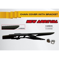 JL Racing Yamaha Y15 & Y16 Chain Cover Carbon frame cover rantai Y16ZR Y15zr Exciter150