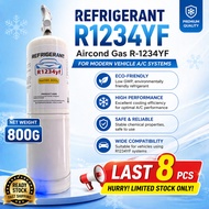 Car Aircond Gas R1234YF 800G Refrigerant Gas Ready Stock