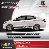 PERODUA BEZZA CAR BODY STICKERS SET BEZZA - 07