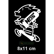 Children's Tank Sticker Size 8 x 11 cm (A.4)