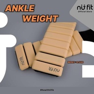 Nu Fit - Adjustable Ankle Wrist Weight Bangles - Sports Bracelet - Weight Bracelet - Foot Weight HC
