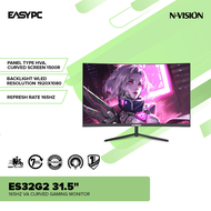 EasyPC | Nvision ES32G1 32 Inch 165Hz Curved VA Panel 165Hz /  ES32G2 31.5" 165Hz VA Curved Gaming Monitor For Desktop PC