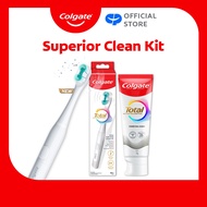Superior Clean Kit [Colgate Total Battery Toothbrush + Colgate Total Charcoal Clean Toothpaste 150g]