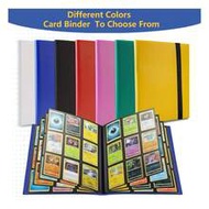 Heavy Duty Card Binder, 9 Pocket Trading Card Binder Holds 360 Cards, Sleek Side-Loading Card Album,