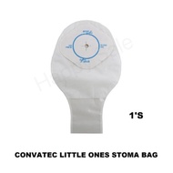 CONVATEC LITTLE ONES STOMA BAG (DRAINABLE POUCH) 1'S (020922) / Stoma Bag for Baby / Colostomy Bag