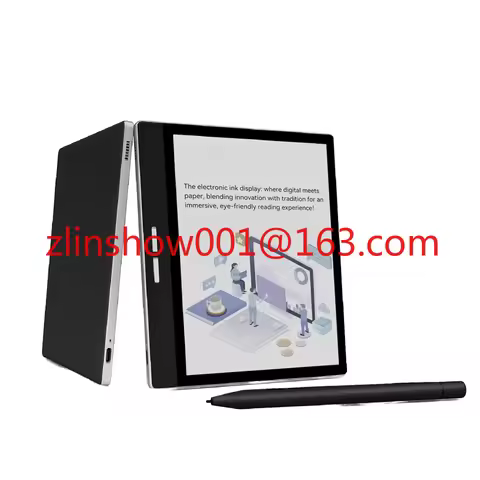 B751C 7-Inch Color Ebook Reader eink Tablet with WiFi Android OS Stylus Case for Note Taking Reading