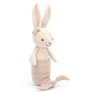全新 絕版 停產 - Jellycat 兔兔美人魚毛絨玩具 - Merbunny Cream 美人魚兔仔