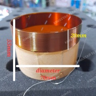 18in Capton 76mm 7.6cm Speaker Spool 18 in inch Speaker Spool