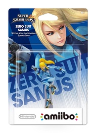 ✜ พร้อมส่ง  AMIIBO SUPER SMASH BROS. SERIES FIGURE (ZERO SUIT SAMUS) (By ClaSsIC GaME OfficialS)