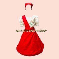KIDS RED SET KIMONA AT SAYA