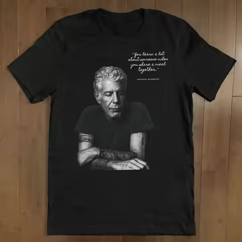 Retro Anthony Bourdain Short Sleeve Unisex All Size Bts_107.23 Freeship