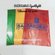 Kertas Cover Jilid Foil Sakura /Kertas Sakura Spotlight /Kertas 0mega